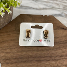 Load image into Gallery viewer, Wooden Stud Earrings - Mug #2