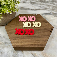 Load image into Gallery viewer, Acrylic Stud Earrings - XOXO