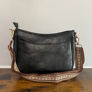 Rachael Crossbody Purse - Fabric Strap