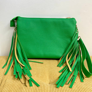 Lucky + Fringe - Clutch Crossbody