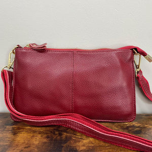 Megan Clutch Crossbody - Genuine Leather