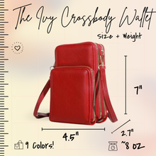 Load image into Gallery viewer, Ivy Crossbody Wallet + Purse