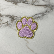 Load image into Gallery viewer, Chenille Patches - Paw Print