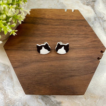 Load image into Gallery viewer, Acrylic Stud Earrings - Cats - #3