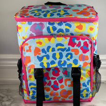 Load image into Gallery viewer, Cooler - Colorful Leopard Backpack