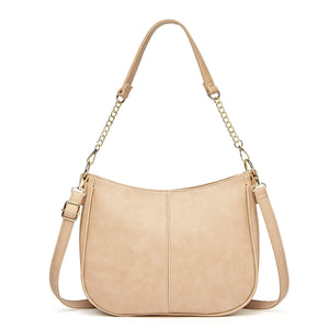 Rachael Crossbody Purse - Faux Leather Strap