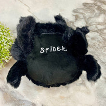 Load image into Gallery viewer, Plush Toy Spider - Black