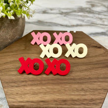 Load image into Gallery viewer, Acrylic Stud Earrings - XOXO