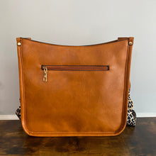 Load image into Gallery viewer, Aubree Crossbody Purse - Camel &amp; Animal Print