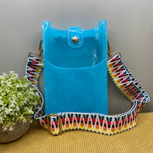 Load image into Gallery viewer, Ava - Colorful Clear, Slim Crossbody &amp; Phone Bag