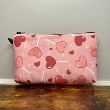 Load image into Gallery viewer, Pouch - Heart Pink Lollipop