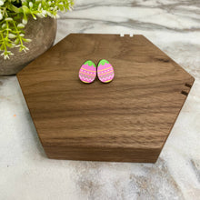 Load image into Gallery viewer, Wooden Stud Earrings - Easter - #4