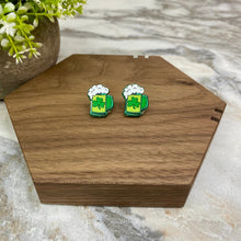 Load image into Gallery viewer, Acrylic Stud Earrings - St. Patrick’s Day - #2