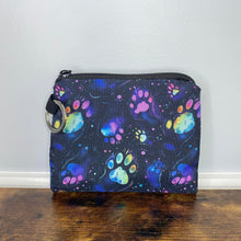 Load image into Gallery viewer, Mini Pouch - Neon Paw Rainbow