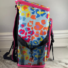 Load image into Gallery viewer, Cooler - Colorful Leopard Backpack