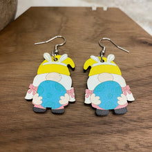 Load image into Gallery viewer, Wood Dangle Earring - Easter - #2