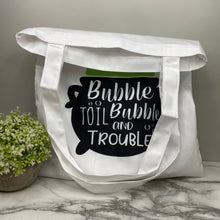 Load image into Gallery viewer, Tote Bag - Halloween - Bubble Bubble