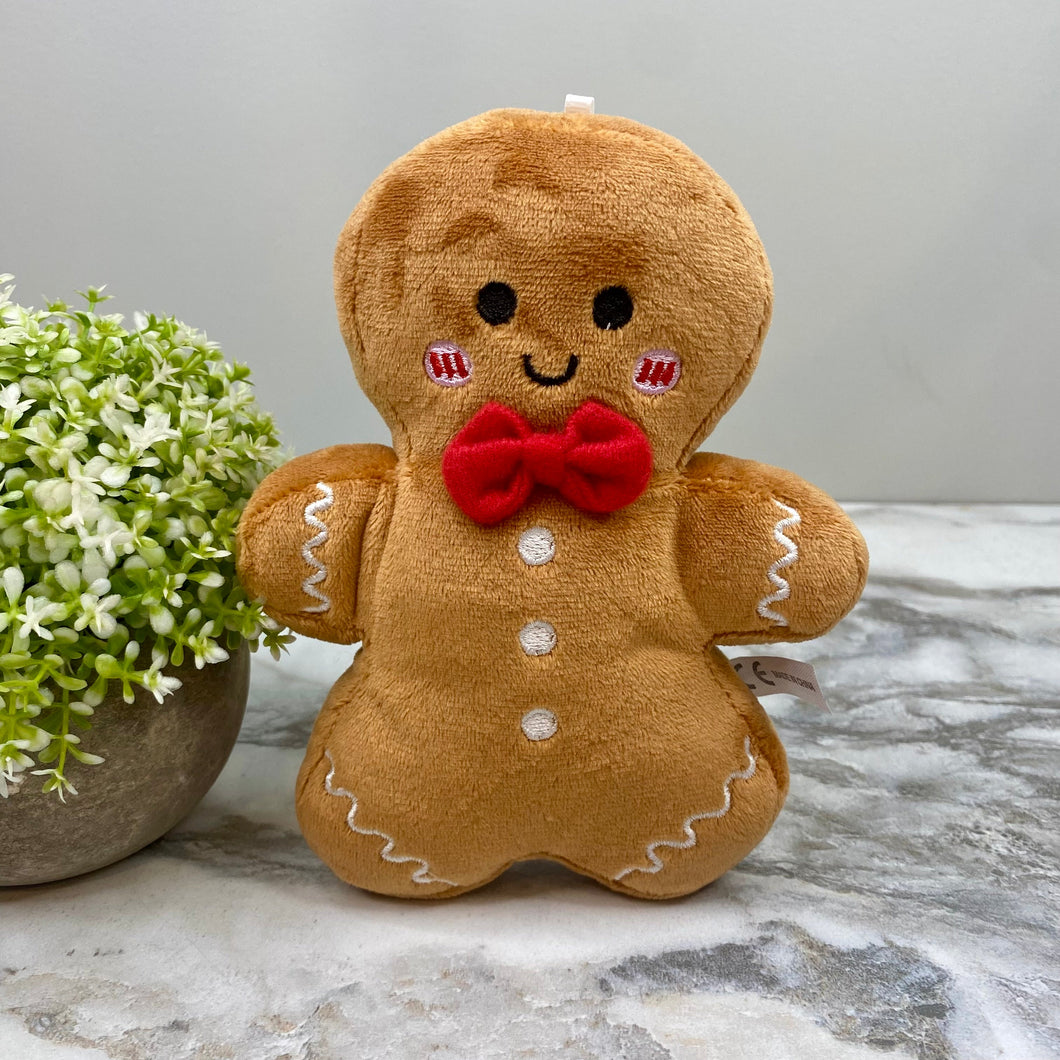 Plush Toy Gingerbread Man Christmas