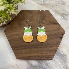 Load image into Gallery viewer, Wood Dangle Earring - Easter - #4