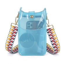 Load image into Gallery viewer, Ava - Colorful Clear, Slim Crossbody &amp; Phone Bag