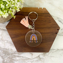 Load image into Gallery viewer, Keychains - Clear Acrylic Affirmation Motivation