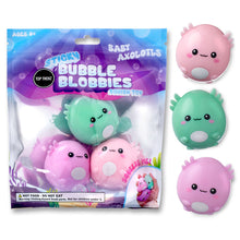 Load image into Gallery viewer, Sticky Bubble Blobbies Toy - Axolotls