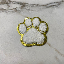 Load image into Gallery viewer, Chenille Patches - Paw Print