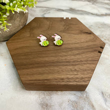 Load image into Gallery viewer, Wooden Stud Earrings - Easter - #5