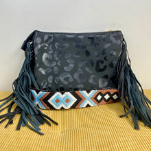 Load image into Gallery viewer, Lucky + Fringe - Clutch Crossbody