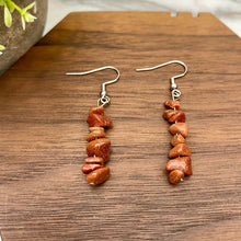 Load image into Gallery viewer, Silver Dangle Earrings - Stone #6