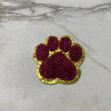 Load image into Gallery viewer, Chenille Patches - Paw Print