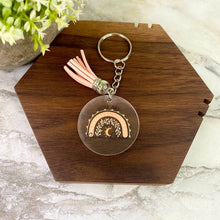 Load image into Gallery viewer, Keychains - Clear Acrylic Affirmation Motivation