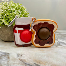 Load image into Gallery viewer, OMG Mega Pop Best Friend Keychain Toy - Hazelnut Spread &amp; Toast