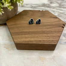 Load image into Gallery viewer, Acrylic Stud Earrings - Monstera Leaf