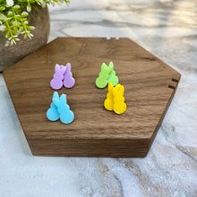 Load image into Gallery viewer, Acrylic Stud Earrings - Easter - Bunny Mix