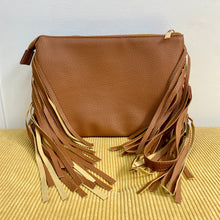 Load image into Gallery viewer, Lucky + Fringe - Clutch Crossbody