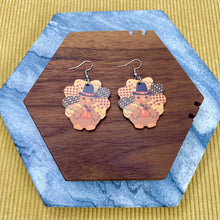 Load image into Gallery viewer, Wooden Dangle Earrings - Fall - Turkey