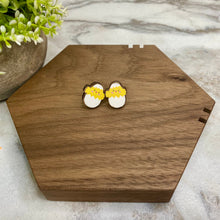 Load image into Gallery viewer, Wooden Stud Earrings - Easter - #1