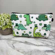 Load image into Gallery viewer, Pouch - St Patrick’s Day - Dinosaur