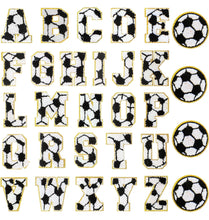 Load image into Gallery viewer, Chenille Letter Patches - Soccer