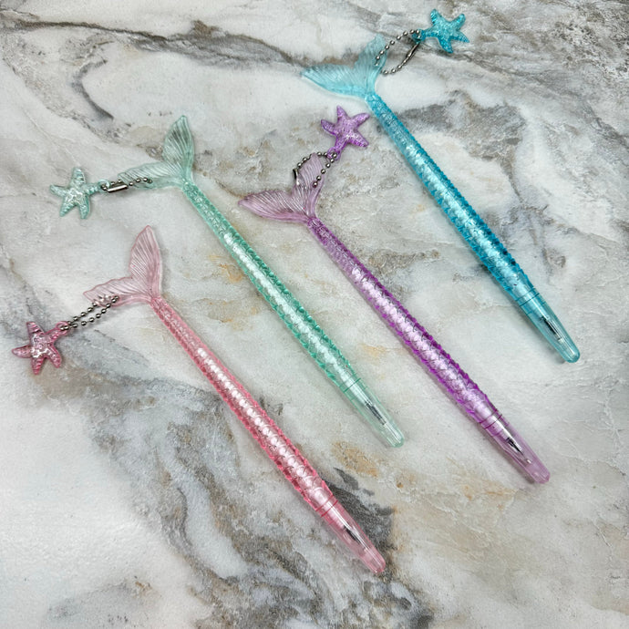 Pen - Mermaid Charm