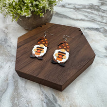 Load image into Gallery viewer, Wooden Dangle Earrings - Fall - Gnome Coffee