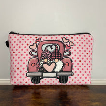 Load image into Gallery viewer, Pouch - Gnome Truck Pink Heart