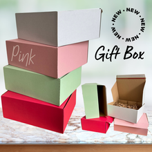 Load image into Gallery viewer, Gift Box with Crinkle Paper - Pink