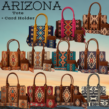 Load image into Gallery viewer, Arizona Tote + Card Holder - Small