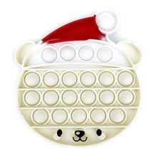 Load image into Gallery viewer, OMG Pop Fidgety Polar Bear Christmas