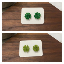 Load image into Gallery viewer, Acrylic Stud Earrings - Clover