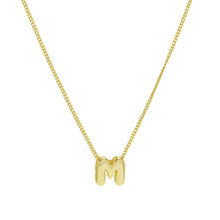 Load image into Gallery viewer, Necklace - Bubble Letter - Gold - PREORDER 8/13-8/16