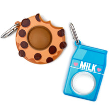 Load image into Gallery viewer, OMG Mega Pop Best Friend Keychain Toy - Milk &amp; Cookies