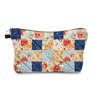 Pouch - Floral Quilt